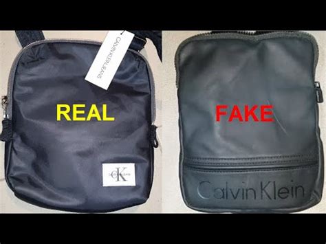 fake vs real calvin klein bag|is calvin klein bag genuine.